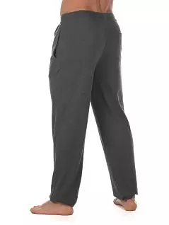 Хлопковые штаны с боковыми широкими карманами серого цвета BALDESSARINI RT95003/2008 821